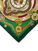 Hermès Parmi les Fleurs, Je Compte les Heures Silk Scarf