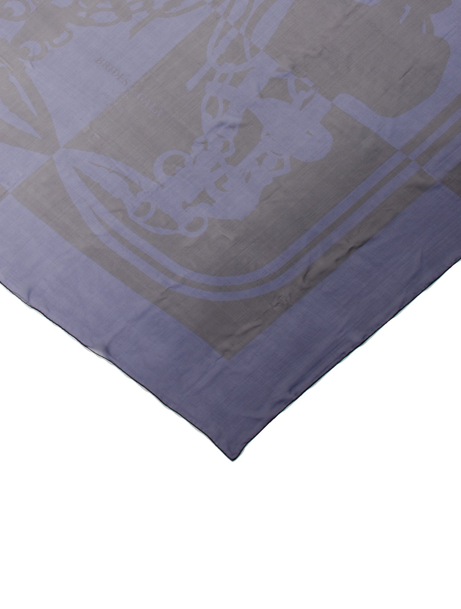 Hermès Brides de Gala Quadri Silk Shawl