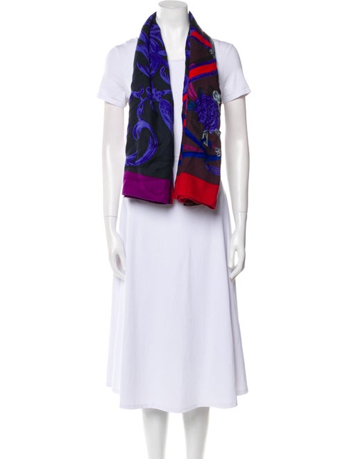 Hermès Le Mors "A La Conétable" Cashmere Shawl