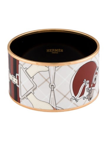 Hermès Bangle Enamel Extra Wide Tatersale Bracelet