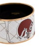 Hermès Enamel Extra Wide Tatersale Bangle Bracelet