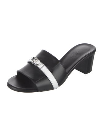 Hermès Gigi 50 Calfskin Slides