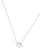 Hermès 18K Diamond Finesse Pendant Necklace