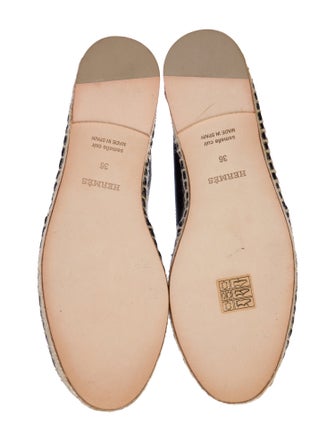 Hermès Malaga Leather Espadrilles