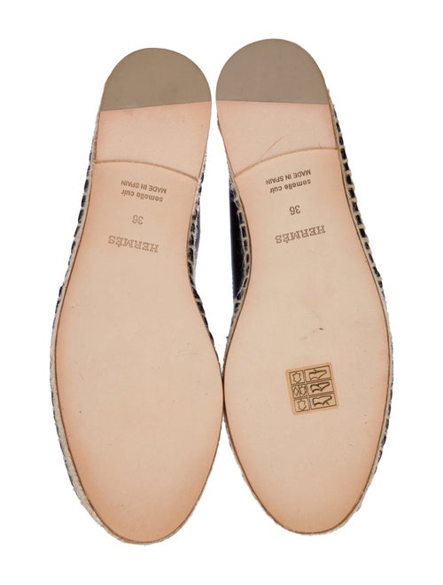 Hermès Malaga Leather Espadrilles