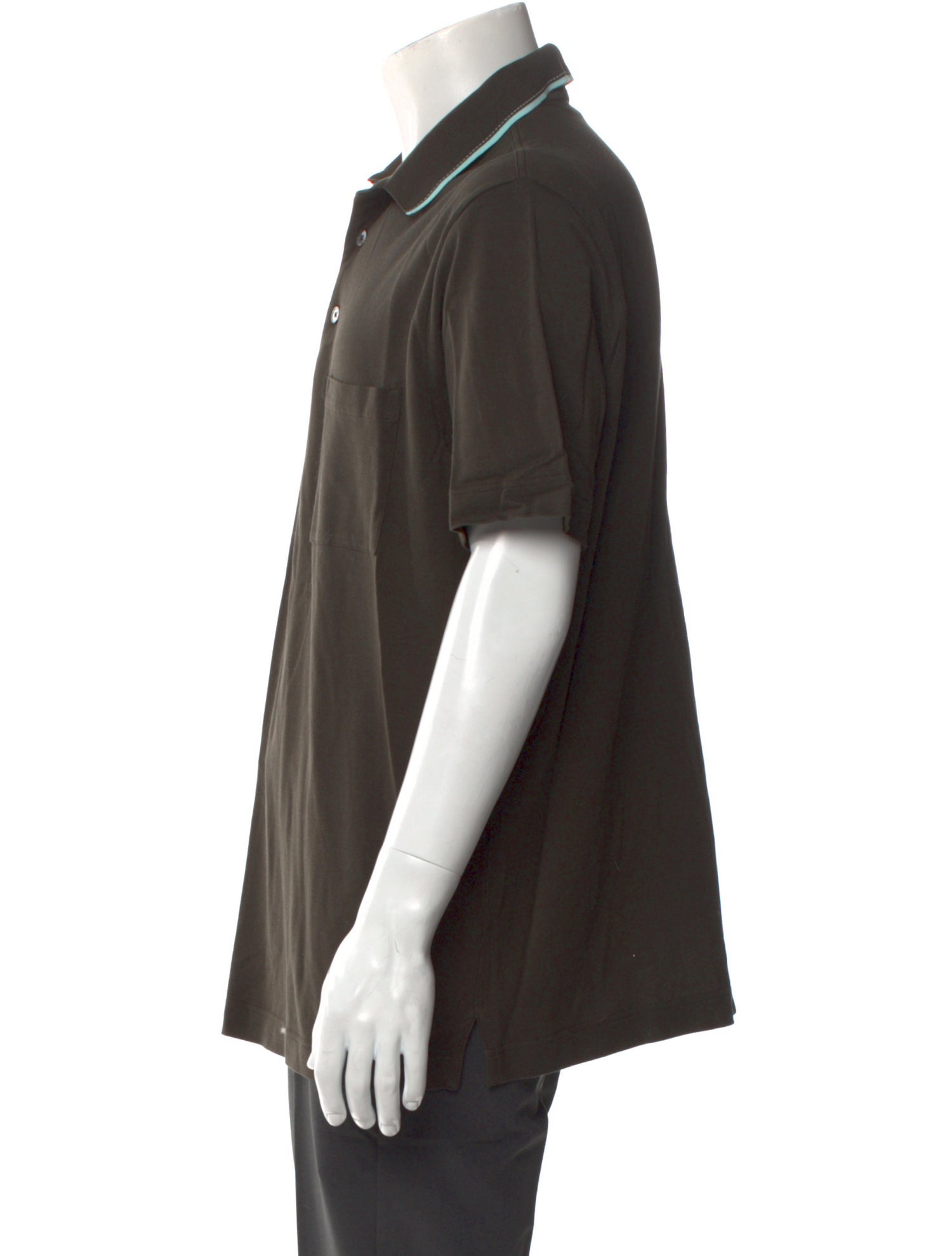 Hermès Collar Short Sleeve Polo Shirt