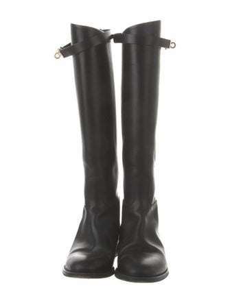 Hermès Jumping Leather Riding Boots