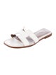 Hermès Oran Leather Slides
