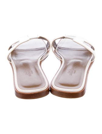 Hermès Oran Leather Slides