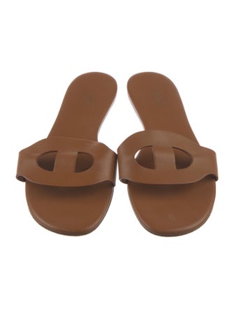 Hermès Lisboa Chaîne d'Ancre Insignia Slides