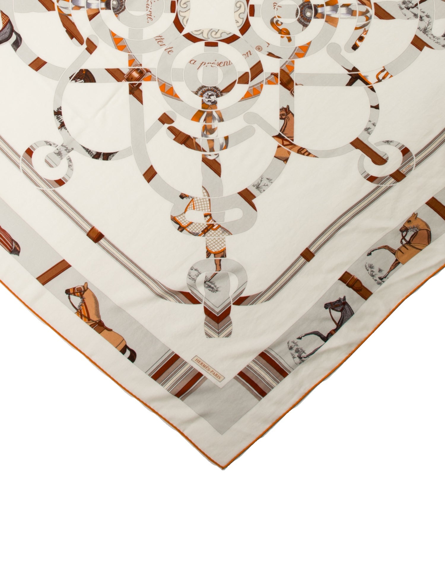 Hermès Eperon d'Or et Tenues de Jour Cashmere Shawl