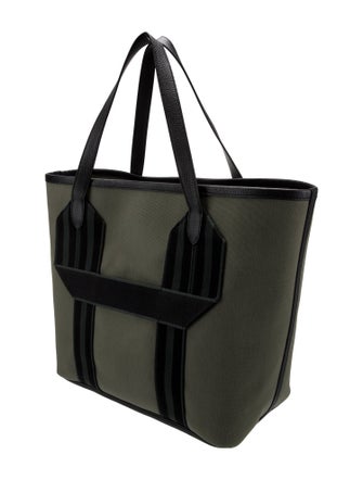 Hermès 2023 Toile Militaire Pursangle Tote