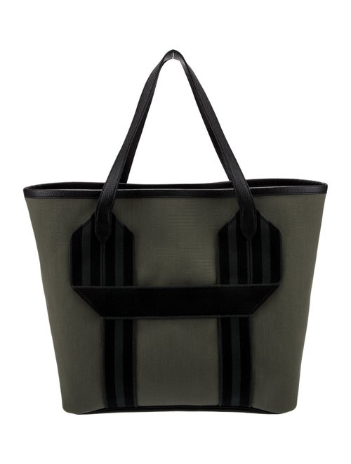 Hermès 2023 Toile Militaire Pursangle Tote