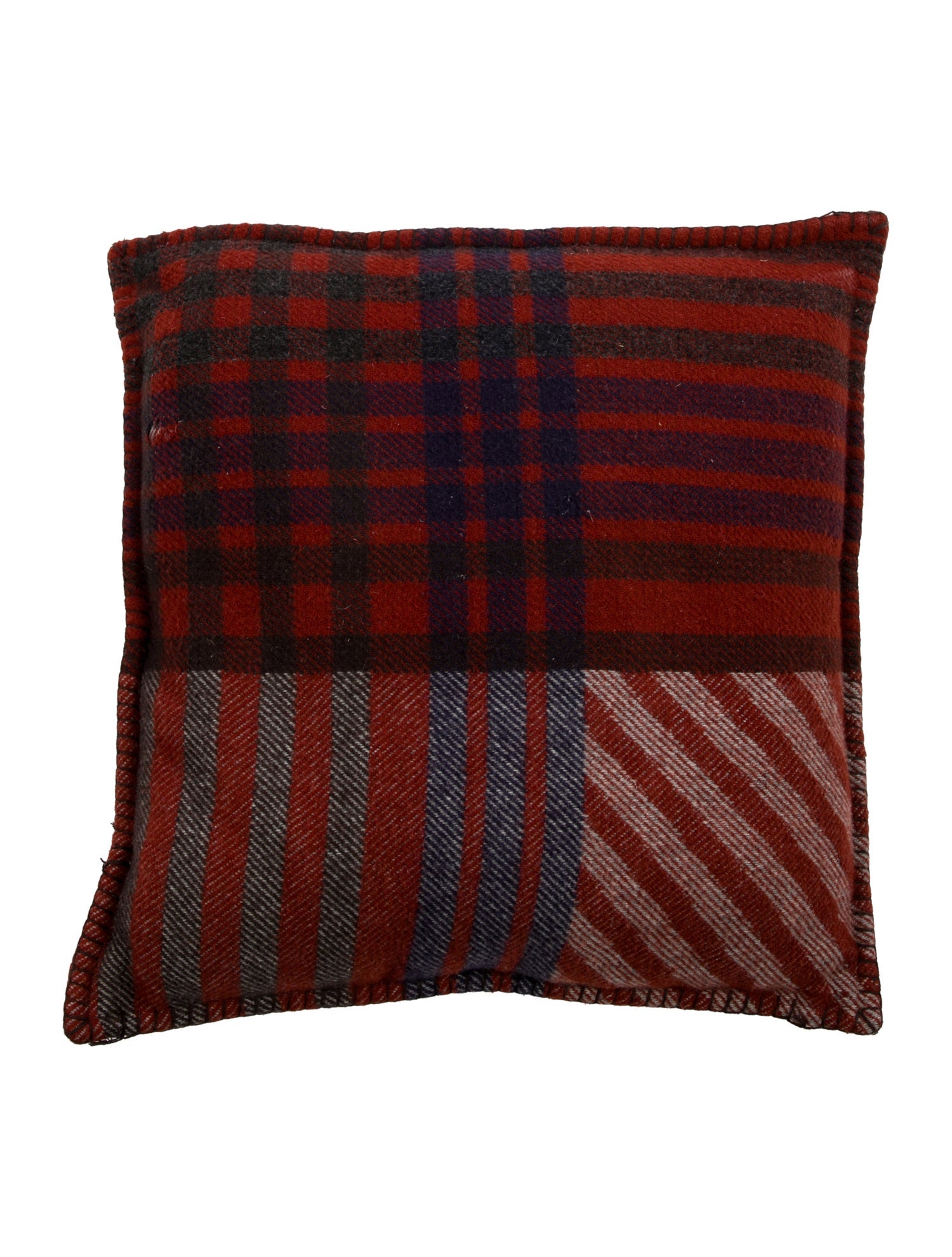 Hermès Escapade Wool Throw Pillow