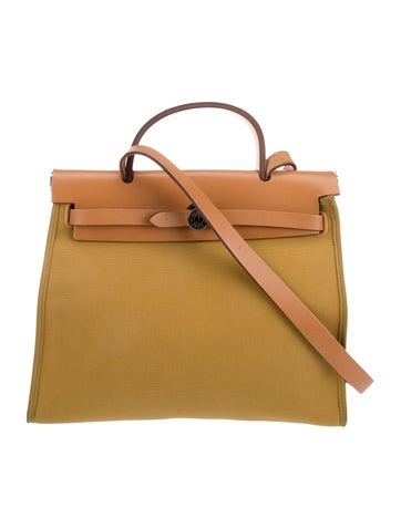 Hermès Shoulder Bags Toile Herbag Zip 31