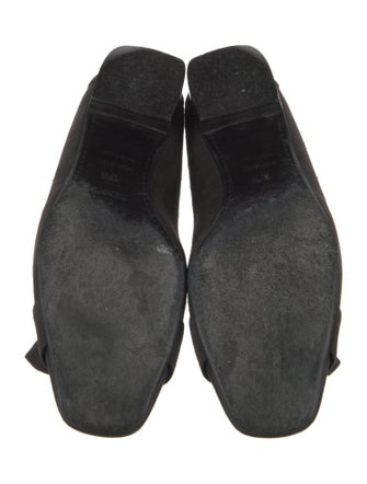 Hermès Vintage Suede Ballet Flats