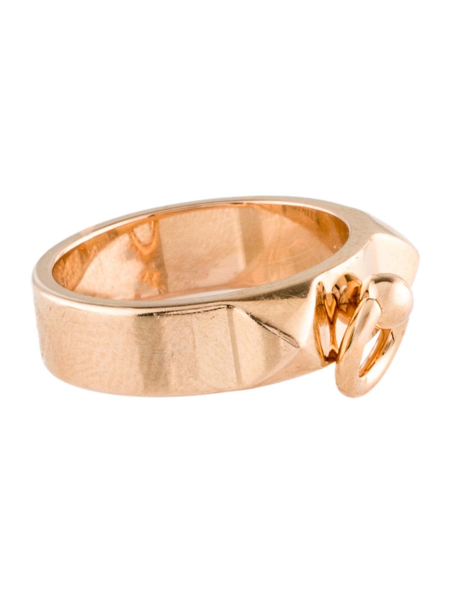 Hermès 18K Collier de Chien Ring