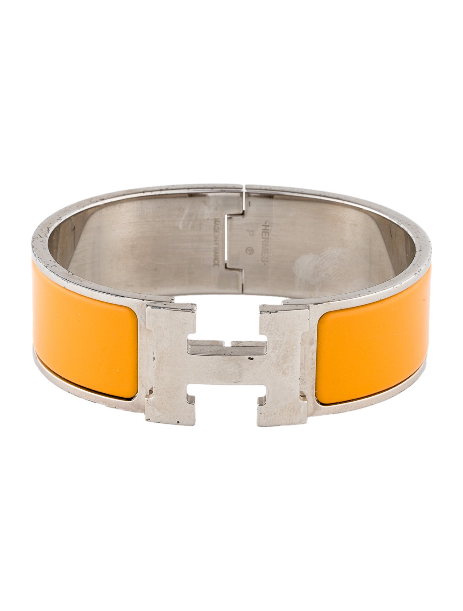 Hermès Clic Clac H Enamel Bracelet
