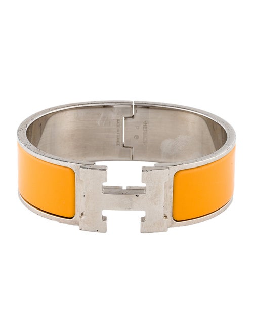 Hermès Clic Clac H Enamel Bracelet