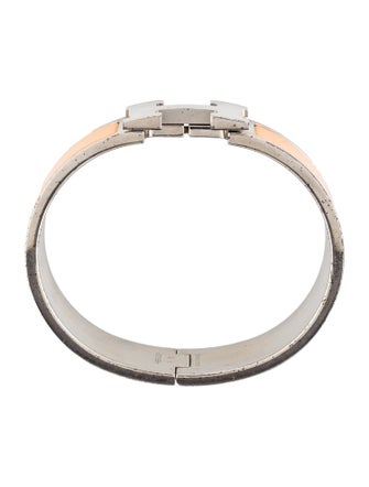 Hermès Clic Clac H Enamel Bracelet