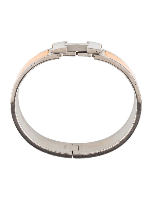 Hermès Clic Clac H Enamel Bracelet