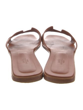 Hermès Oran Calfskin Slides