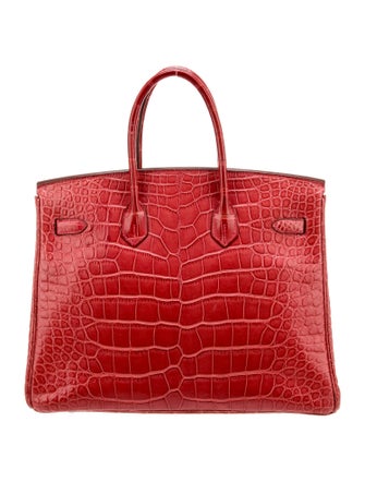Hermès Matte Alligator Birkin 35