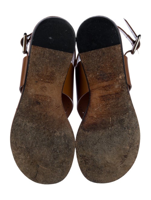 Hermès Kola H Logo Slingback Sandals