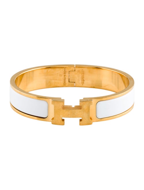 Hermès Enamel Clic H Bracelet