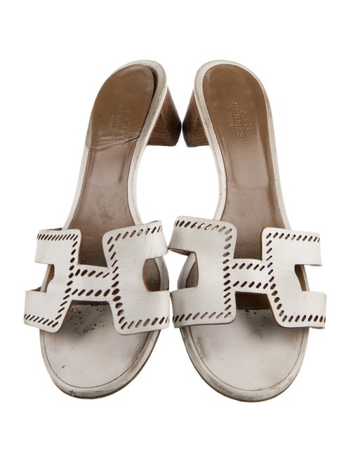 Hermès Oasis Leather Slides