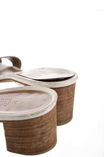 Hermès Oasis Leather Slides