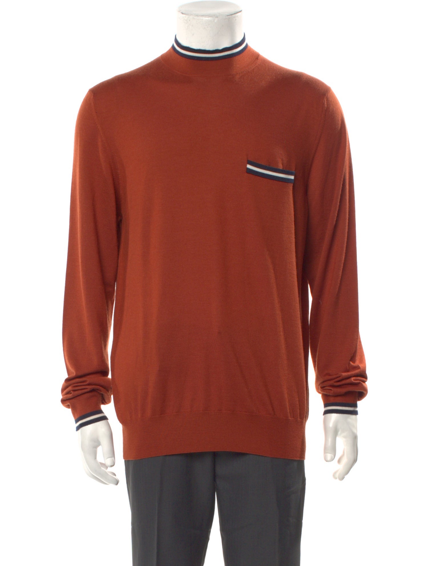 Hermès Cashmere Graphic Print Pullover
