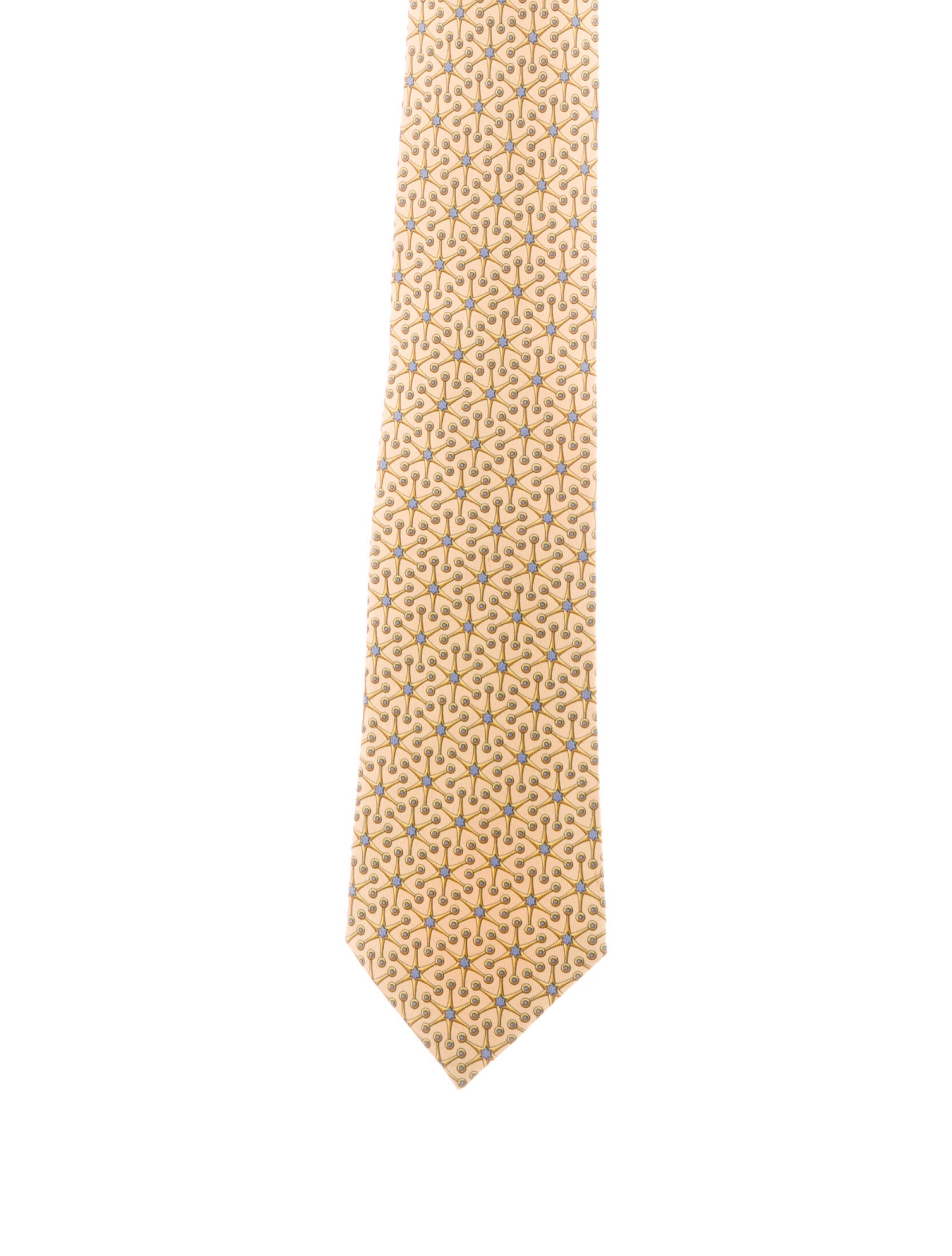Hermès Silk pattern tie