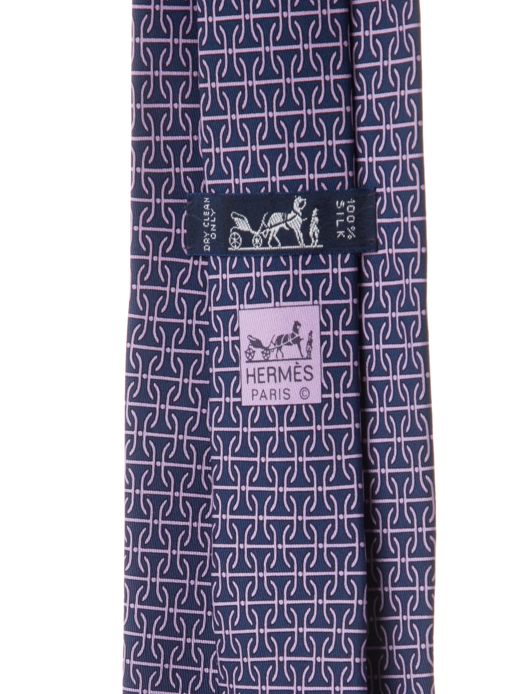 Hermès Silk pattern tie