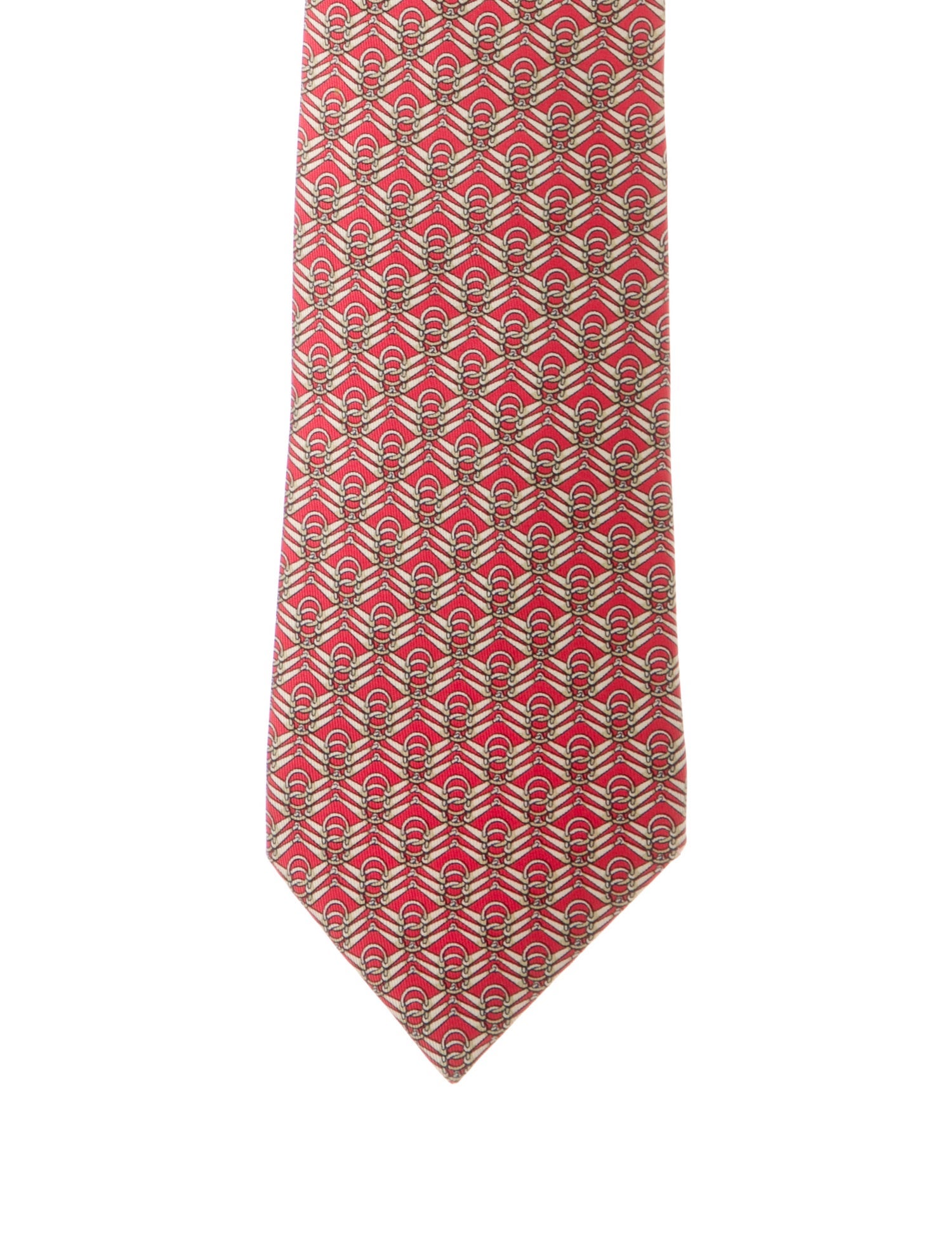 Hermès Silk Patterned Tie