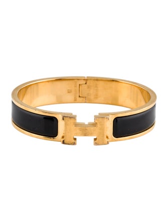Hermès Enamel Clic H Bracelet