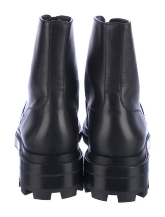 Hermès Funk Leather Lace-Up Boots