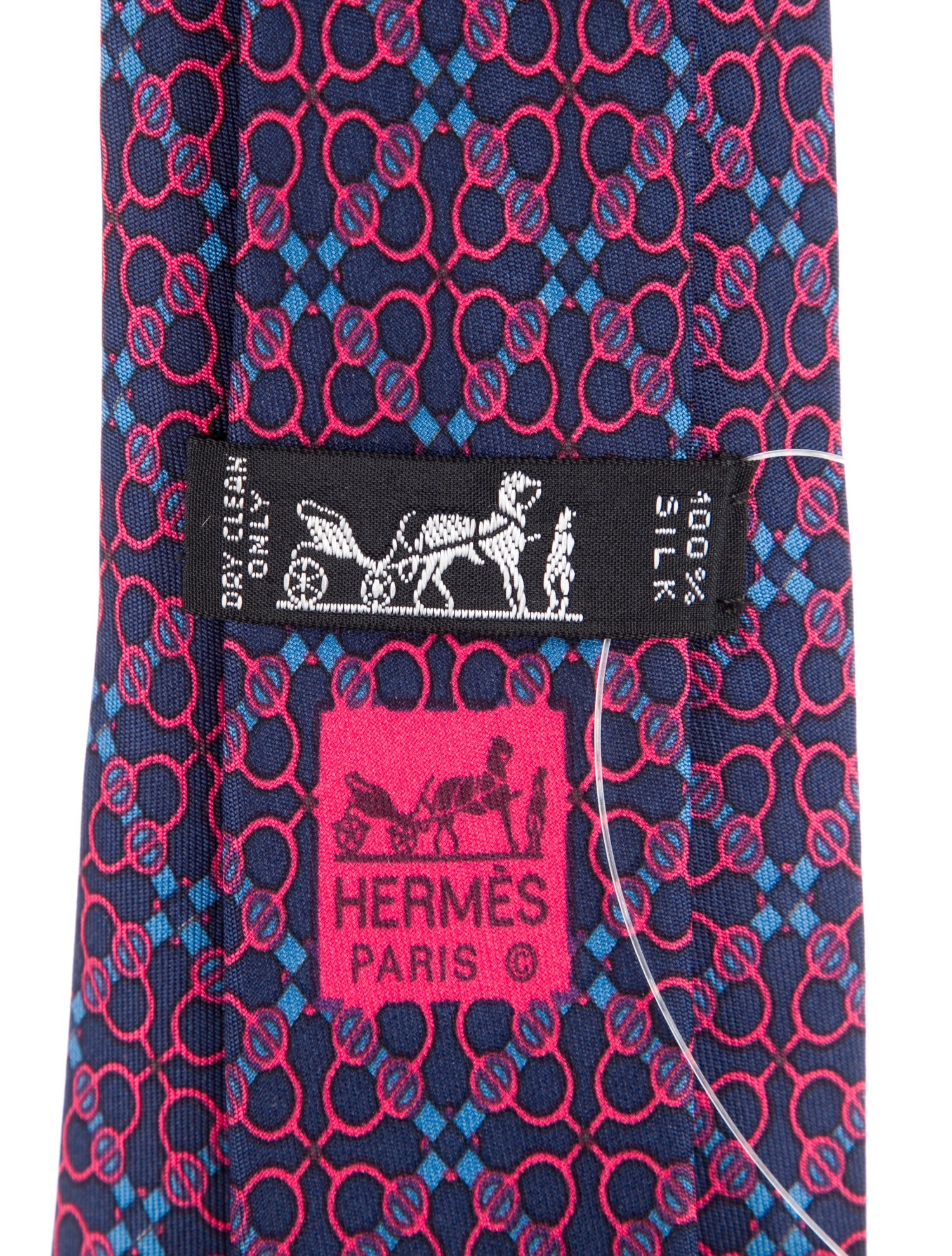 Hermès Silk Patterned Tie