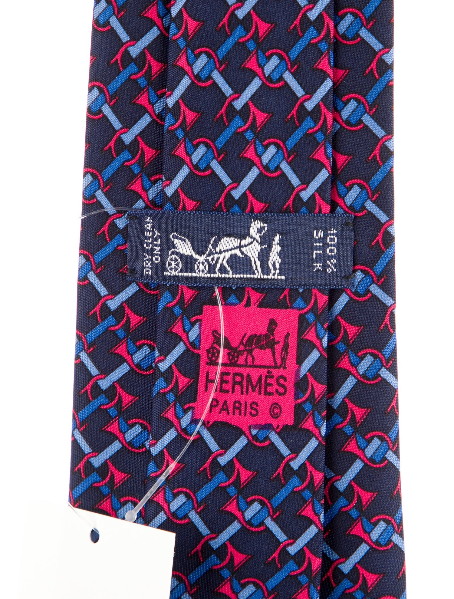 Hermès Silk Patterned Tie