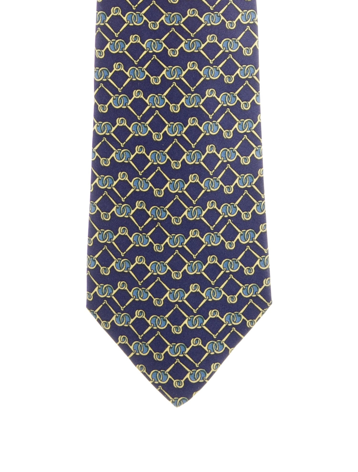 Hermès Silk Patterned Tie