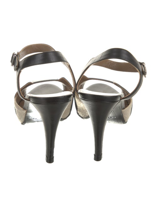 Hermès Initiale H Logo Slingback Sandals