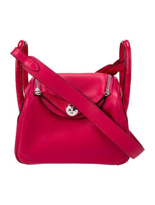 Hermès Swift & Alligator Mini Lindy Touch 20