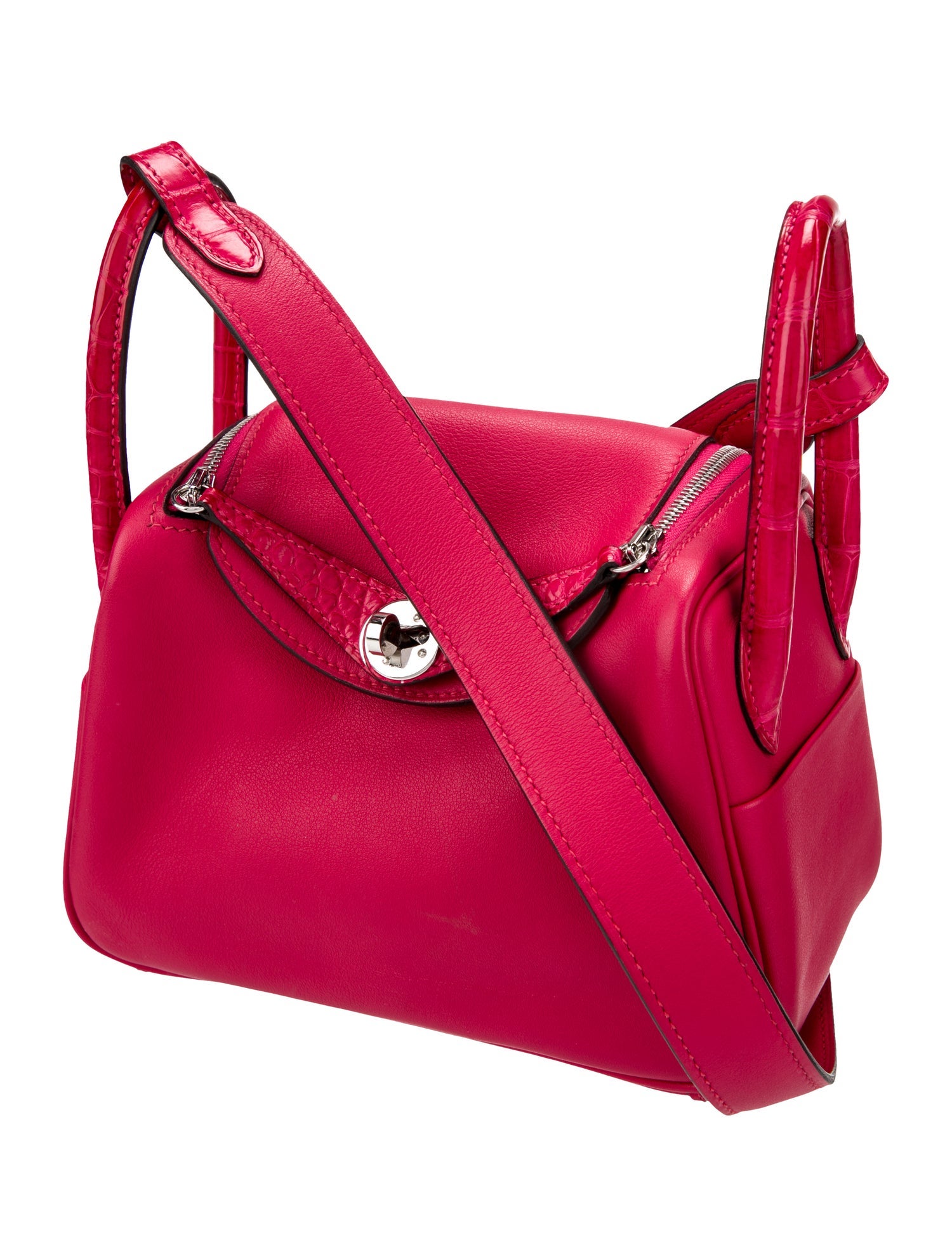 Hermès Swift & Alligator Mini Lindy Touch 20