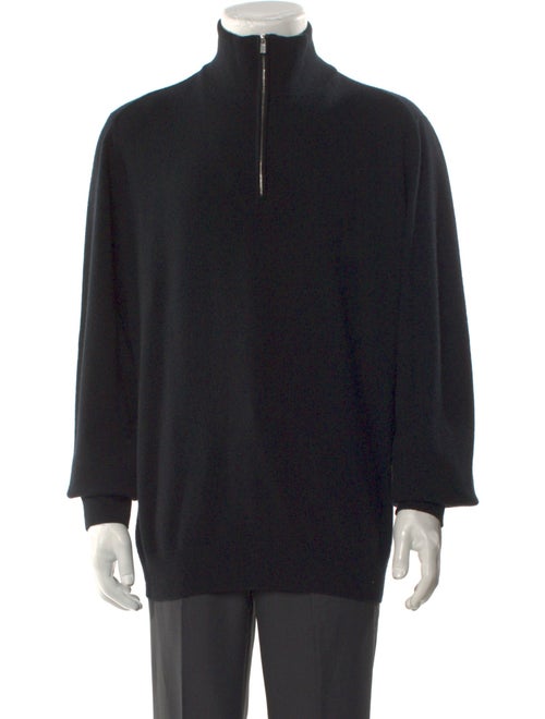 Hermès Cashmere Mock Neck Pullover