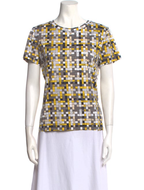 Hermès Printed Crew Neck T-Shirt