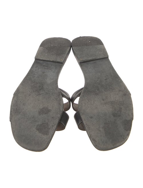 Hermès Oran Leather Slides