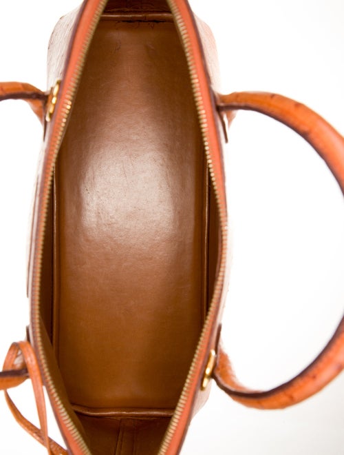 Hermès Ostrich Bolide 35