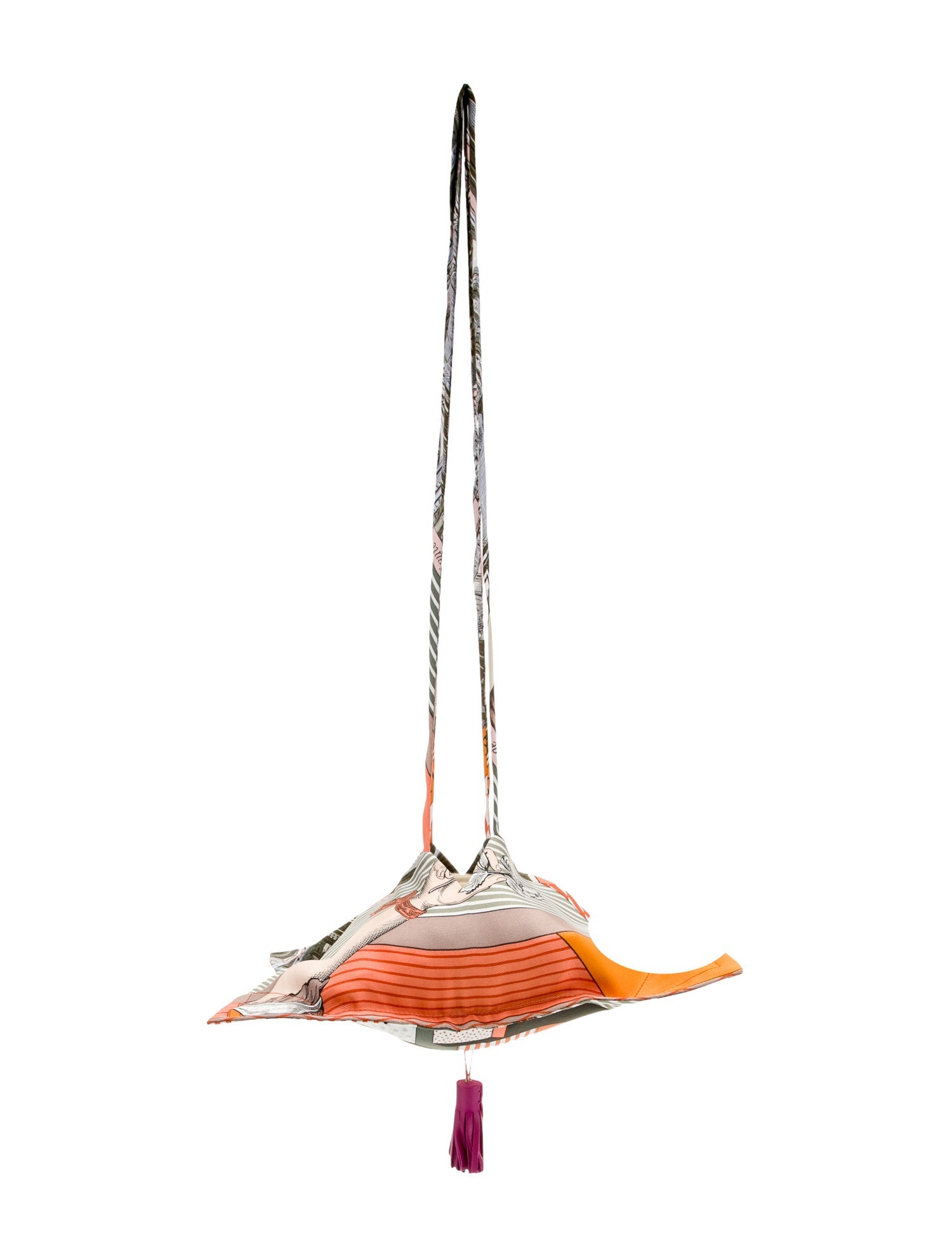 Hermès Petit H Silk Net Bag