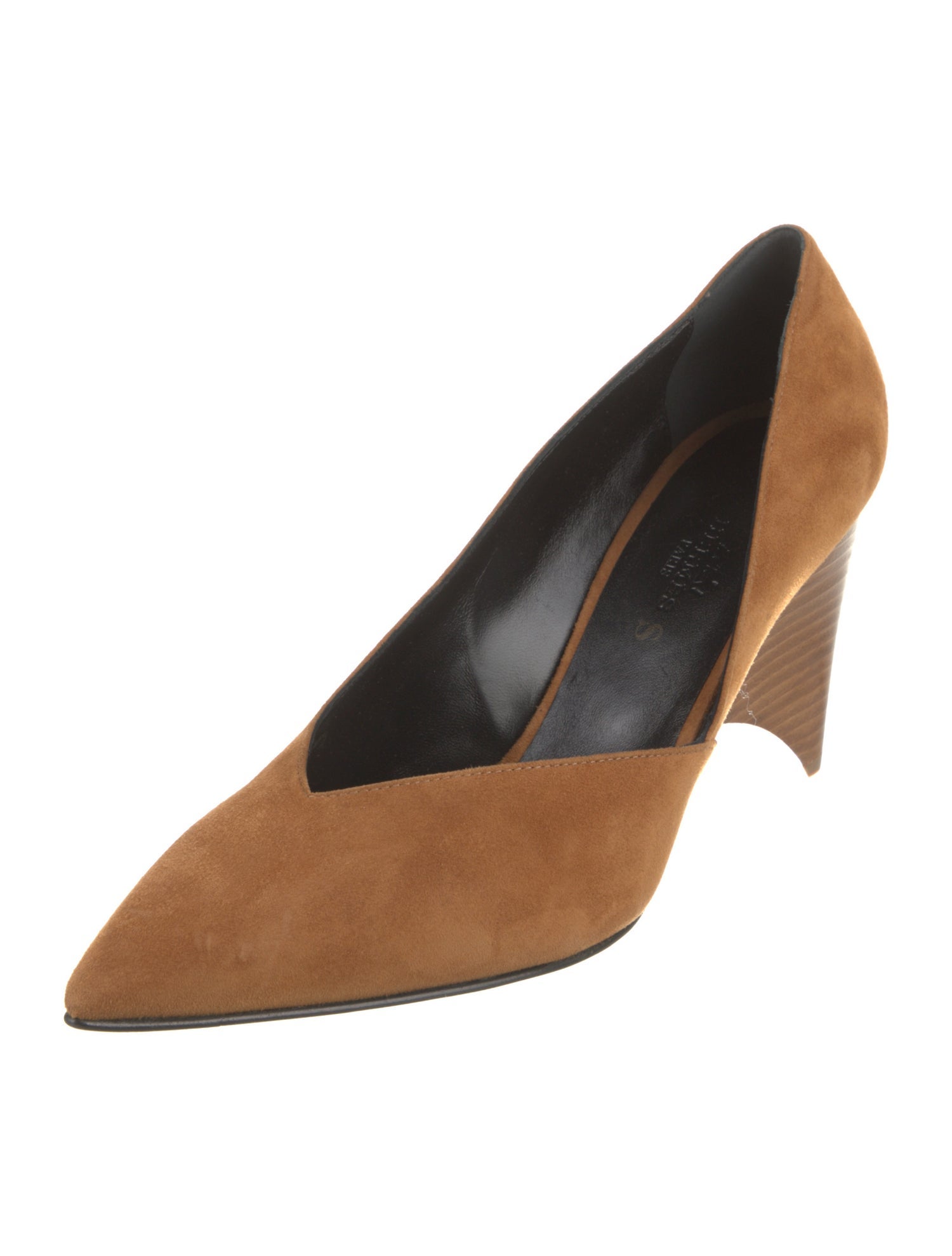 Hermès Suede D'Orsay Pumps