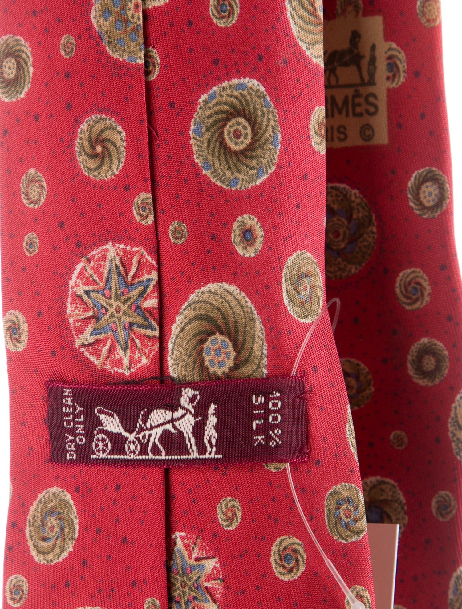 Hermès Silk Patterned Tie